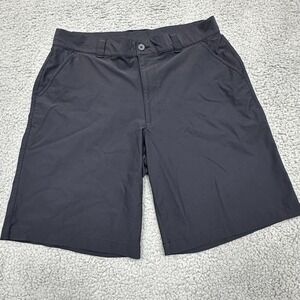 Under Armour Golf Shorts Mens 36 Black Performance Stretch Casual Athletic